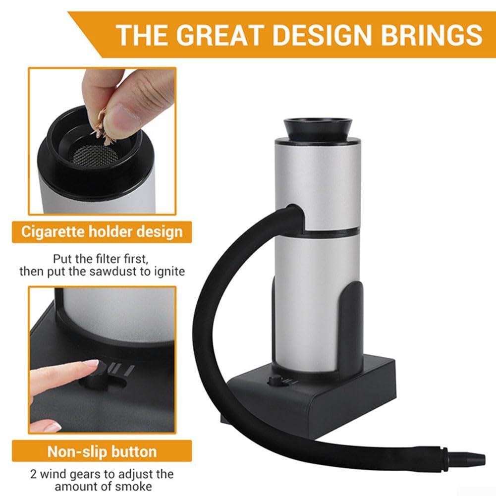 Infuseur portable pour barbecue, cocktails et aliments – Infuseur parfait pour la cuisine et le divertissement en plein air, noir