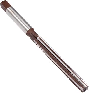 uxcell Hand Reamer 14mm Alloy Tool Steel H8 6 Straight Flutes Hand Milling Cutter Tool Metric Reaming Drill Bit for Metal
