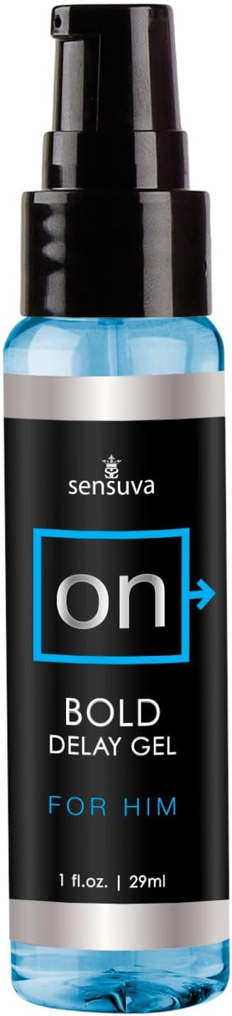 Sensuva On Bold Delay Desensitizing Gel for Men | 1 fl.oz.