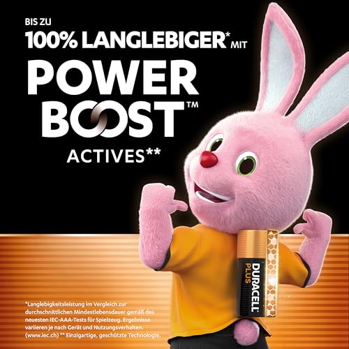 DURACELL Plus AAA-Batterien (30er-Pack) – Alkaline-Batterien 1,5 V 2