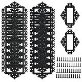 Auvotuis 24Pcs Antique Lace-up Label Holder, 2.17