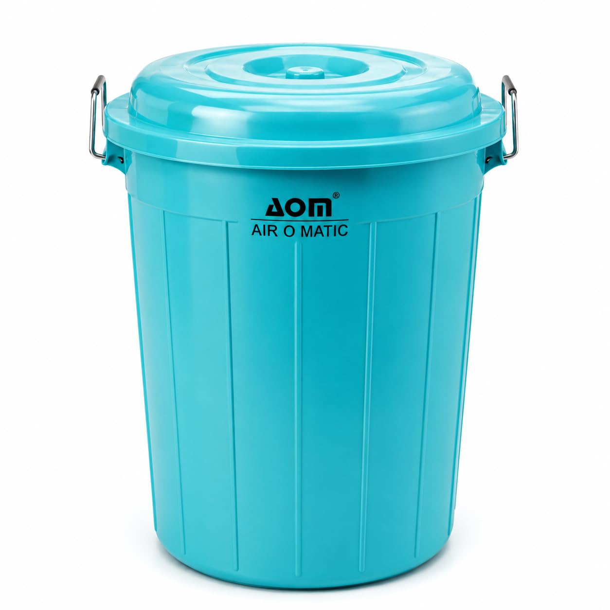 AIR O MATIC 100 LTR Multi Colour with Lid Multipurpose Plastic Storage Bucket Drum (Pack of 1)-image-36