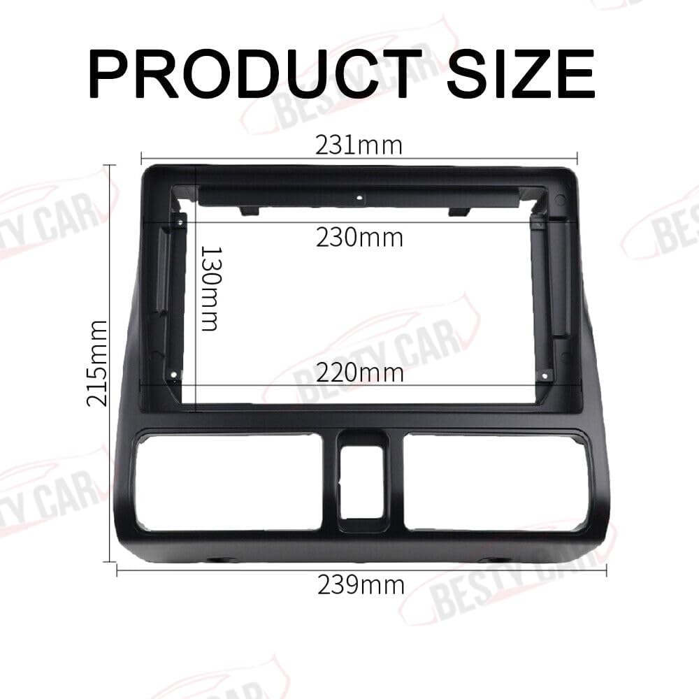 Fits for Honda CRV CR-V 2001-2006 Car Radio Stereo Fascia Frame Double DIN 9 inch Dash Installation Mounting Kit