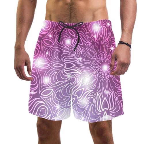 Maillots de bain pour hommes short de plage confortable violet