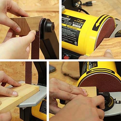 Woodskil Professional Belt Sander, 1 In X 30 In Belt