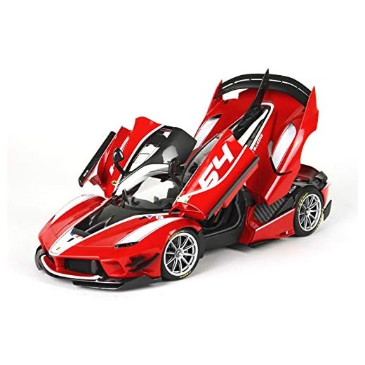 BBR Models BBR 182281 - Ferrari Fxx-K EVO Rosso Corsa #54 - Escala 1/18 - Modelo Coleccionable