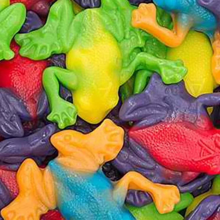 The Nutty Fruit House Rainforest Frogs Gummy Candy 1LB Bag
