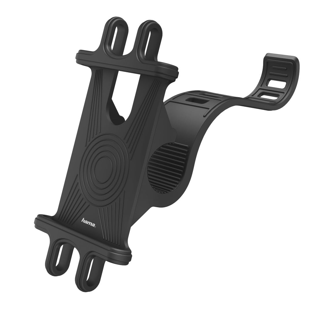 Support Téléphone Vélo Hama - Compatible 5-9cm Pivot 360° Pour Guidon VTT Moto Trottinette