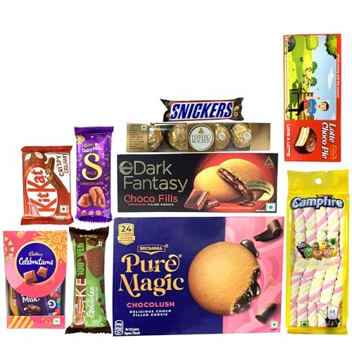 Image of NUTRI MIRACLE Diwali Gift Hamper with Chocolates - Ideal for Corporate Gifting, Employees, Boss & Family