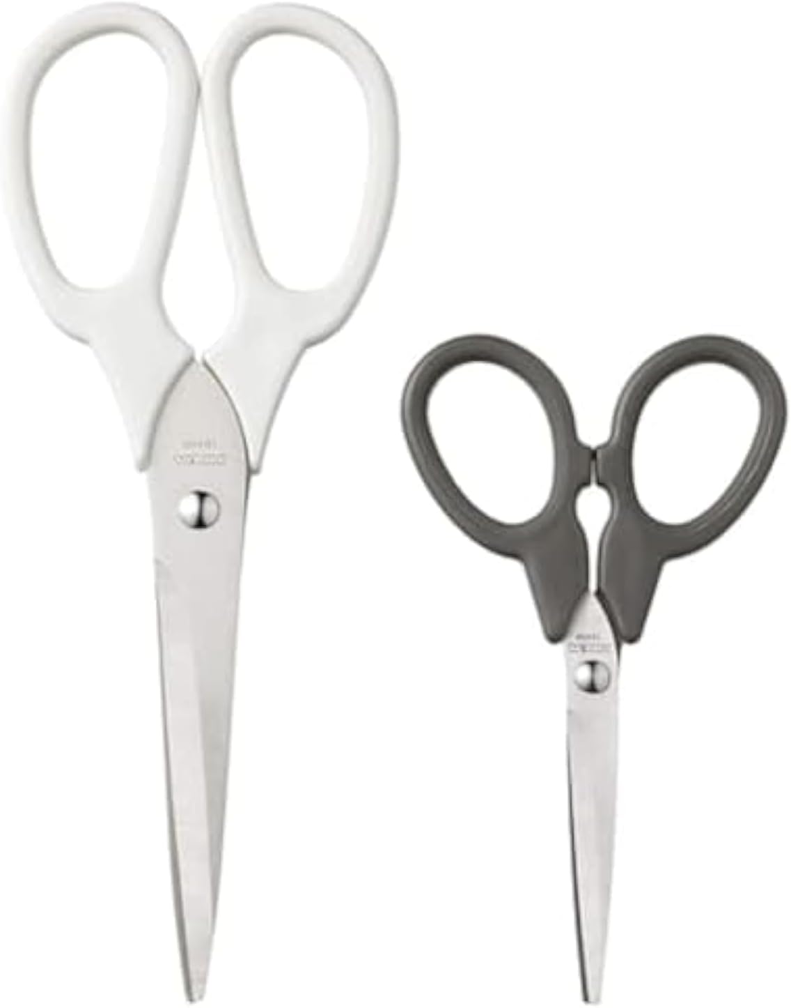 Ikea VARIERA Scissors, Set of 2, Black and Silver