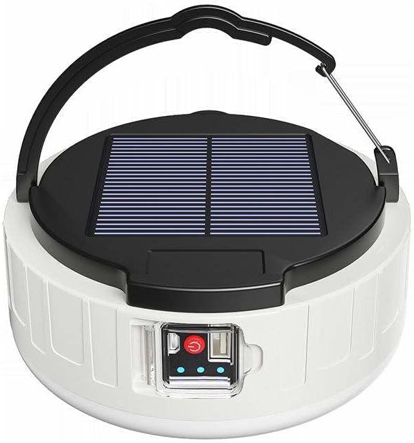 Waterproof Outdoor Portable Fishing Camping Lamp with Remote Control USB Rechargeable LED Solar Camping Tent Light