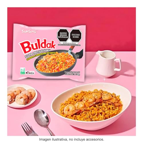 Image of Samyang, Hot Chicken Flavour Ramen, Carbo, net weight 130 g (Pack of 2 pieces) / 8y KK