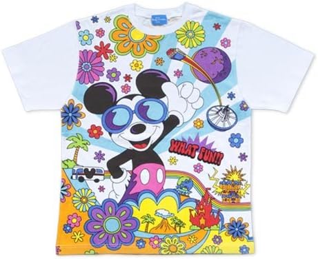 Amazon Co Jp ミッキーマウス What Fun 18 みんなでパッピーな気分に Tシャツｓ ｌ ｍ ｌｌ 東京ディズニーリゾート ｌ ファッション