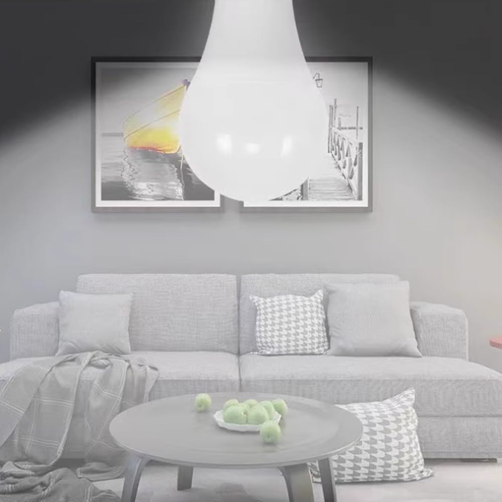 Paquete de 2/10 bombillas LED E27, bombilla LED superbrillante, bombilla de brillo con atenuación de tres velocidades, lámpara de bajo consumo E27 ajustable por segmento, bombillas estándar A70