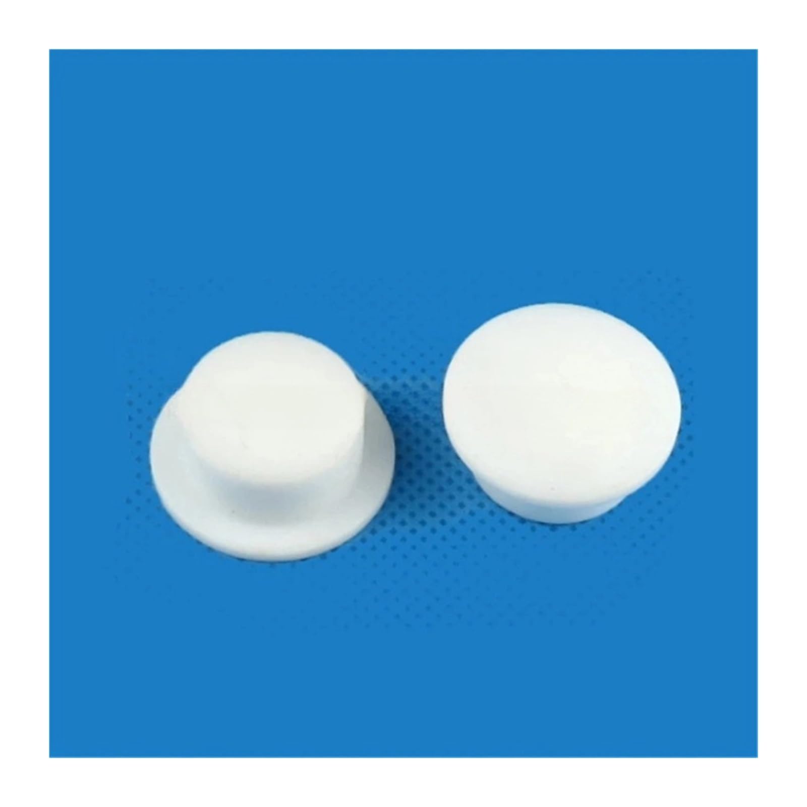 liangxiaous 2pcs Small Round Gaskets Bearing Bushings White Color Spare Parts Front Panel, Compatible for MQL Soft Ice Cream Machines Accessories