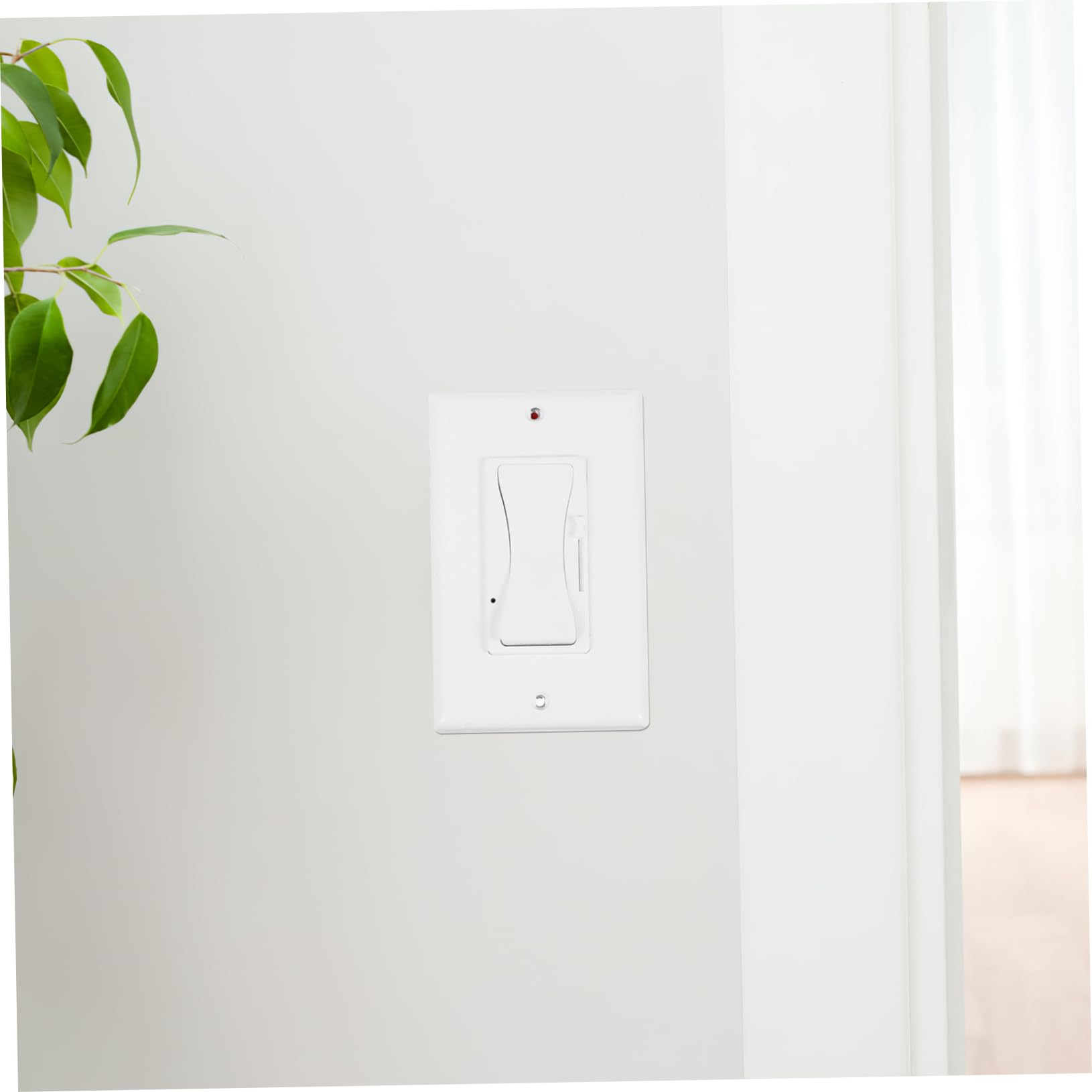 NUOBESTY 2 Pièces Variateur de LED Max avec Indicateur Électrique à Glissière pour Lampes Dimmables Compatible avec