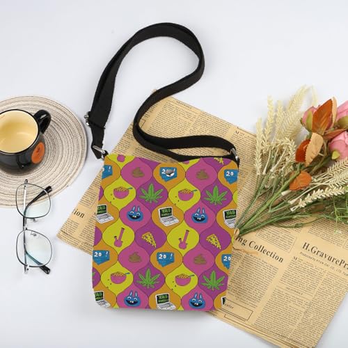 WSNANG Comedy TV Show Crossbody Bag Ilana Shoulder Bag TV Show Merchandise Pop Culture Messenger Bag2