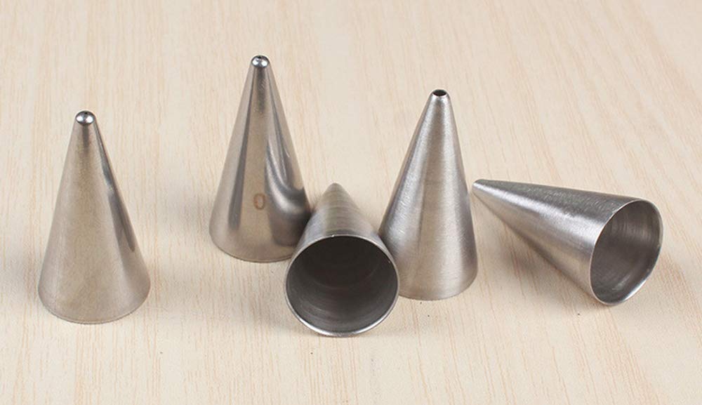 DIY Backen 5 Spritztüllen Edelstahl Set - Russisch Produktbild-Vorschau 13