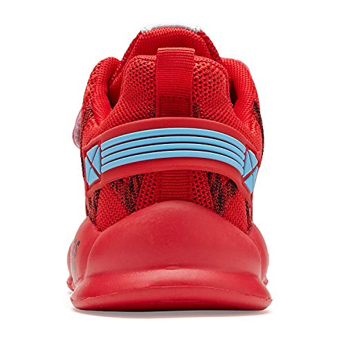 Image of Hetios Kids Shoes Girls Lightweight Athletic Running Shoes Breathable Knit School Sports Shoes (Toddler /Little Kid /Big Kid)