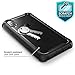 i-Blason Case for iPhone X 2017/ iPhone Xs 2018, Ares Full-Body Rugged Clear Bumper Case with Built-in Screen Protector (Black)
