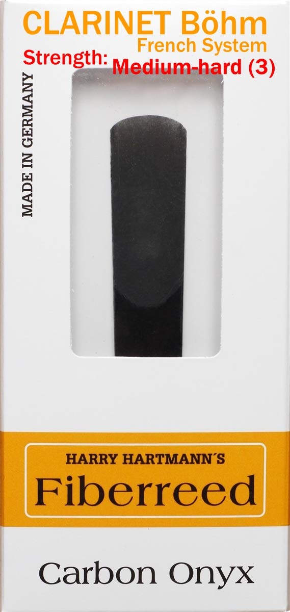 Harry Hartmann's Clarinet Carbon Onyx Fiberreed (Böehm Medium-hard / 3)