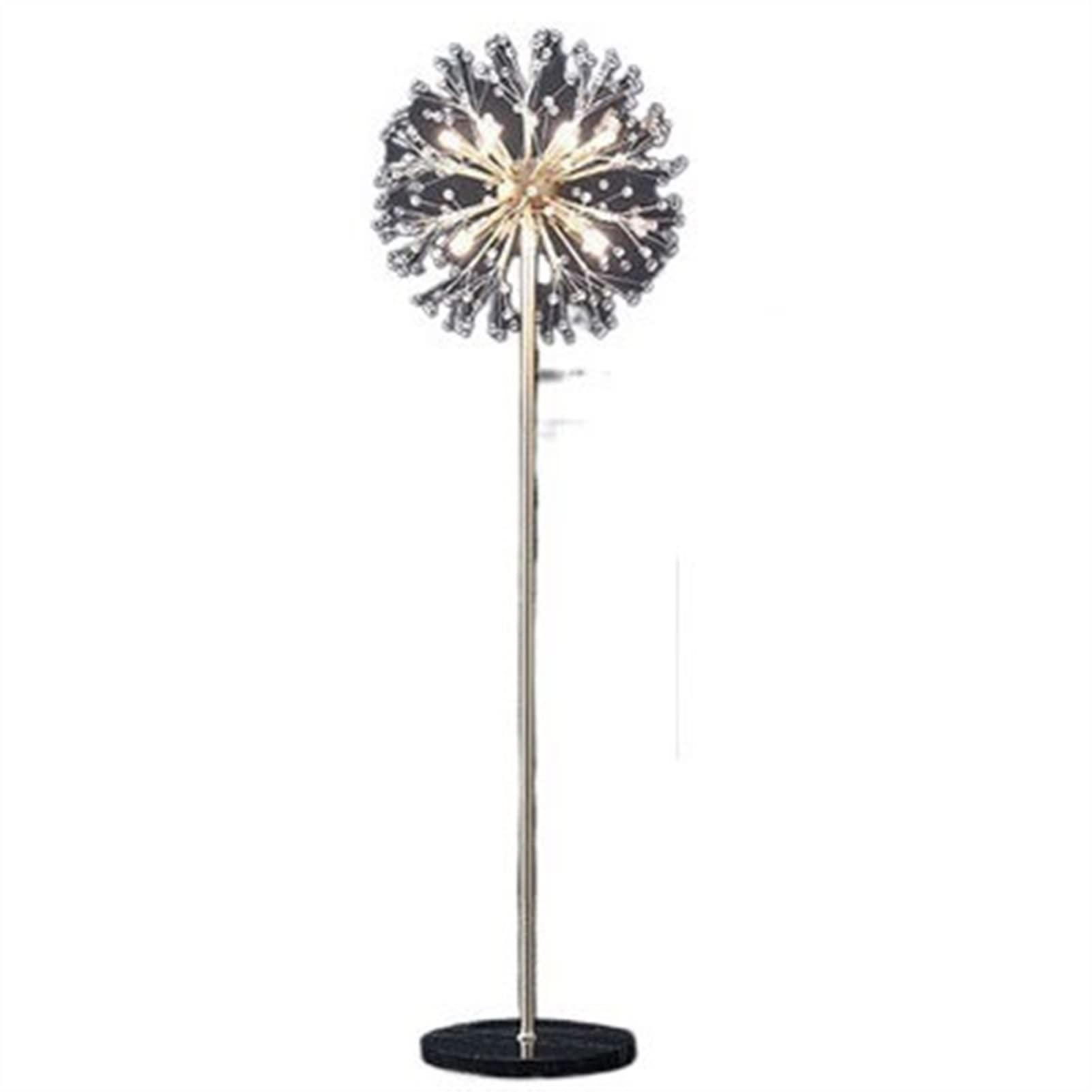 Dandelion Floor Lamp Luxury Bedroom Bedside Lamp Vertical Living Room Study Marble Lamps Floor Lamps Living