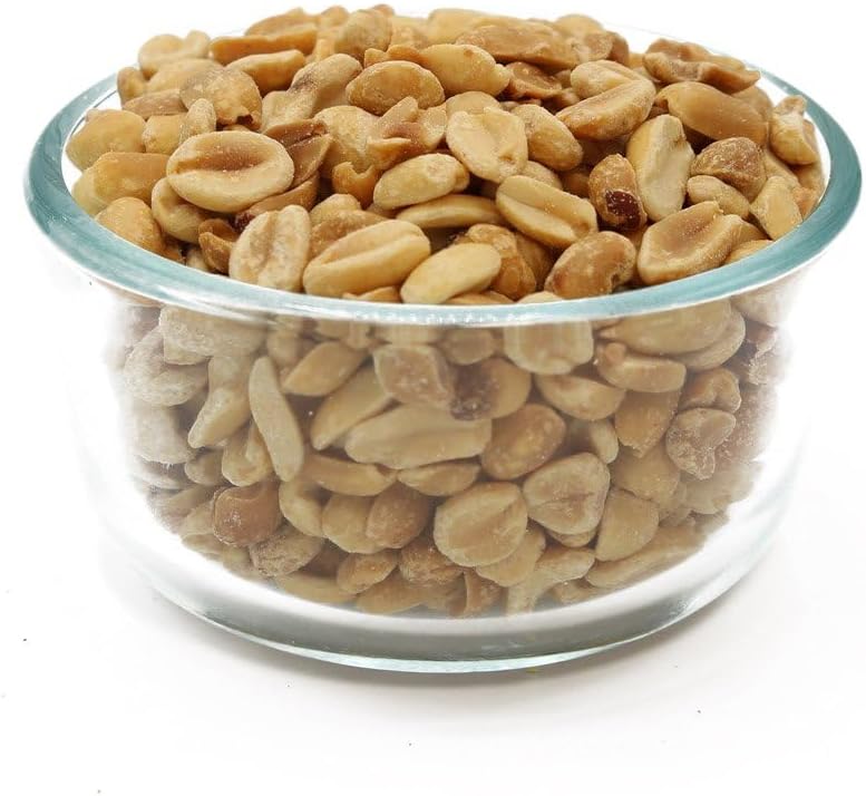 C.J. Dannemiller Peanut Butter Stock, Roasted, Unsalted, Bulk 30 Pound Box, Peanut Splits Roasted In Peanut Oil Great For Making Peanut Butter