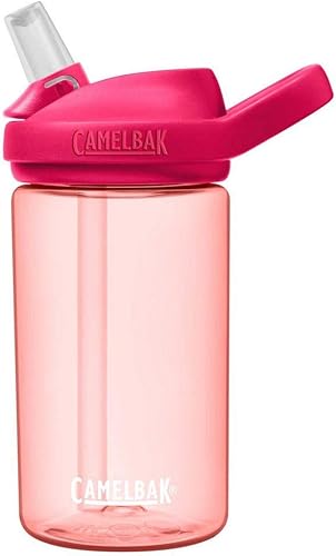 CamelBak Eddy+ Kids Botella de agua sin BPA con popote, 14 onzas / 414 ml.