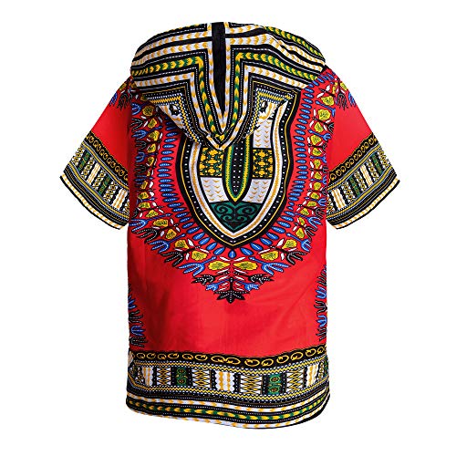 African Dashiki Shirt Unisex Africa Traditional Hoodie Top Clothes One Size fits All2