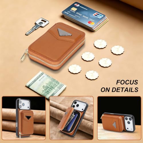 Housse cuir premium iPhone 17E protection intégrale noire