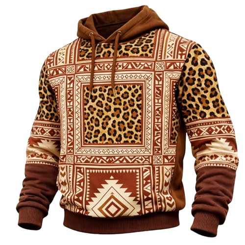 Sweat Capuche Zippé Homme Pull Beige Confortable pour Sorties Culturelles
