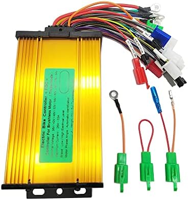MOTOBERRY E‑Bike Electric Scooter 36V 48V 60V 72V 500W 800W 1000W Universal Brushless Controller Sine Wave 12 Tube Fit for Brushless Motor
