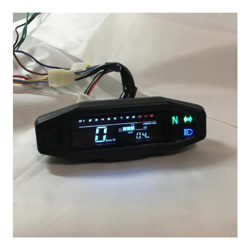 Tachometer Gauge Motorcycle Speedometer Digital Odemeter Electric