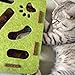 Cat Scratch Puzzle Enrichment Box, 2025 New Cat Nail File Enrichment Box for Indoor Cats Self Play, Interactive Nail File Scratch with 3 Bell Balls, Stimulate Kittern Energy and Instincts (Gray)