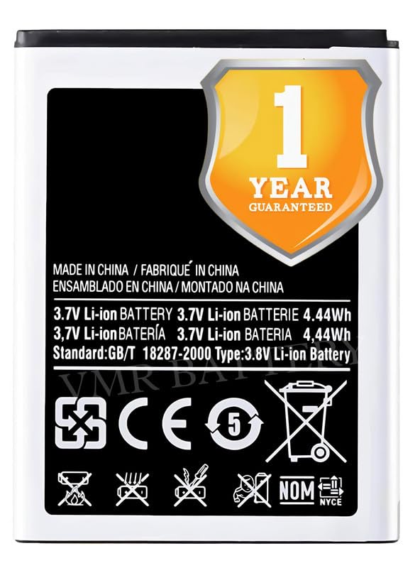 Image of Original EB454357VU Battery Compatible for Samsung Galaxy Y (GT-S5360) - (1200mAh) - 1 Year Warranty K7