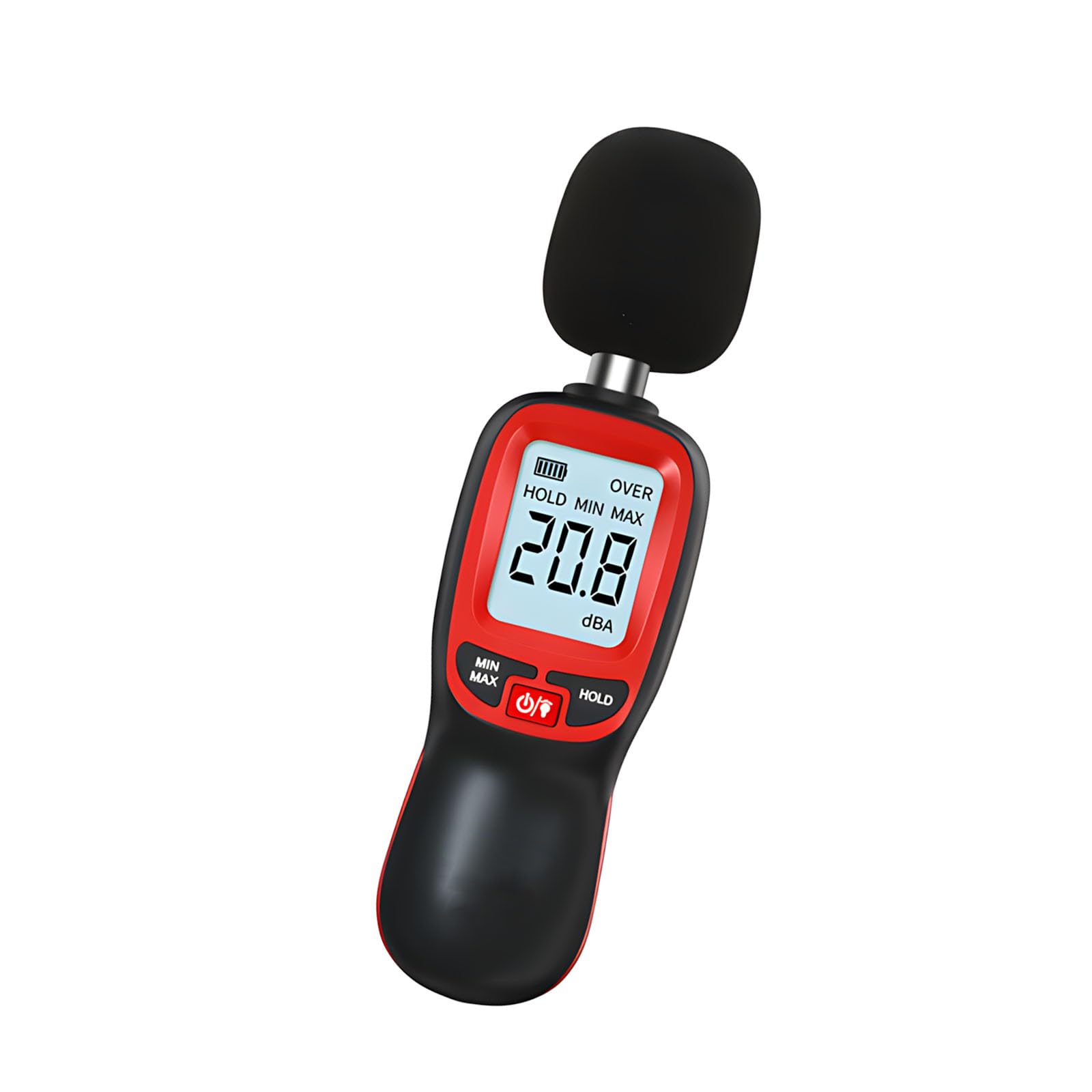 Fromceo Light Portable Noise Decibel Tester For Indoor Outdoor Use Fast Response Shutdown Feature For Real Time Sound