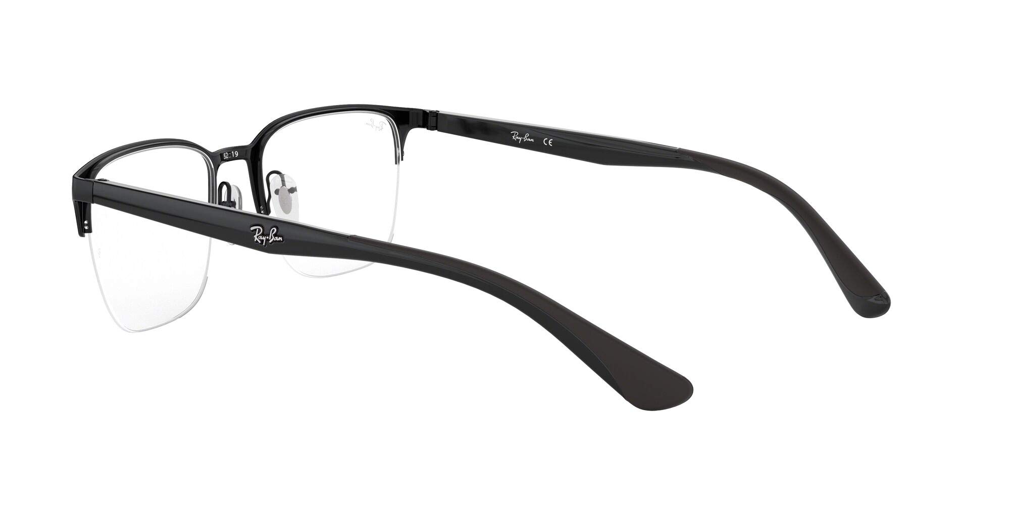 Ray-Ban Unisex dla dorosłych 0RX6428 oprawki okularów, czarne (Black On Top Matte Black), 54