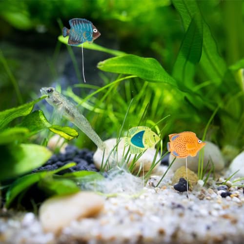 AHADEMAKER - 100 statuette di pesci tropicali, set...