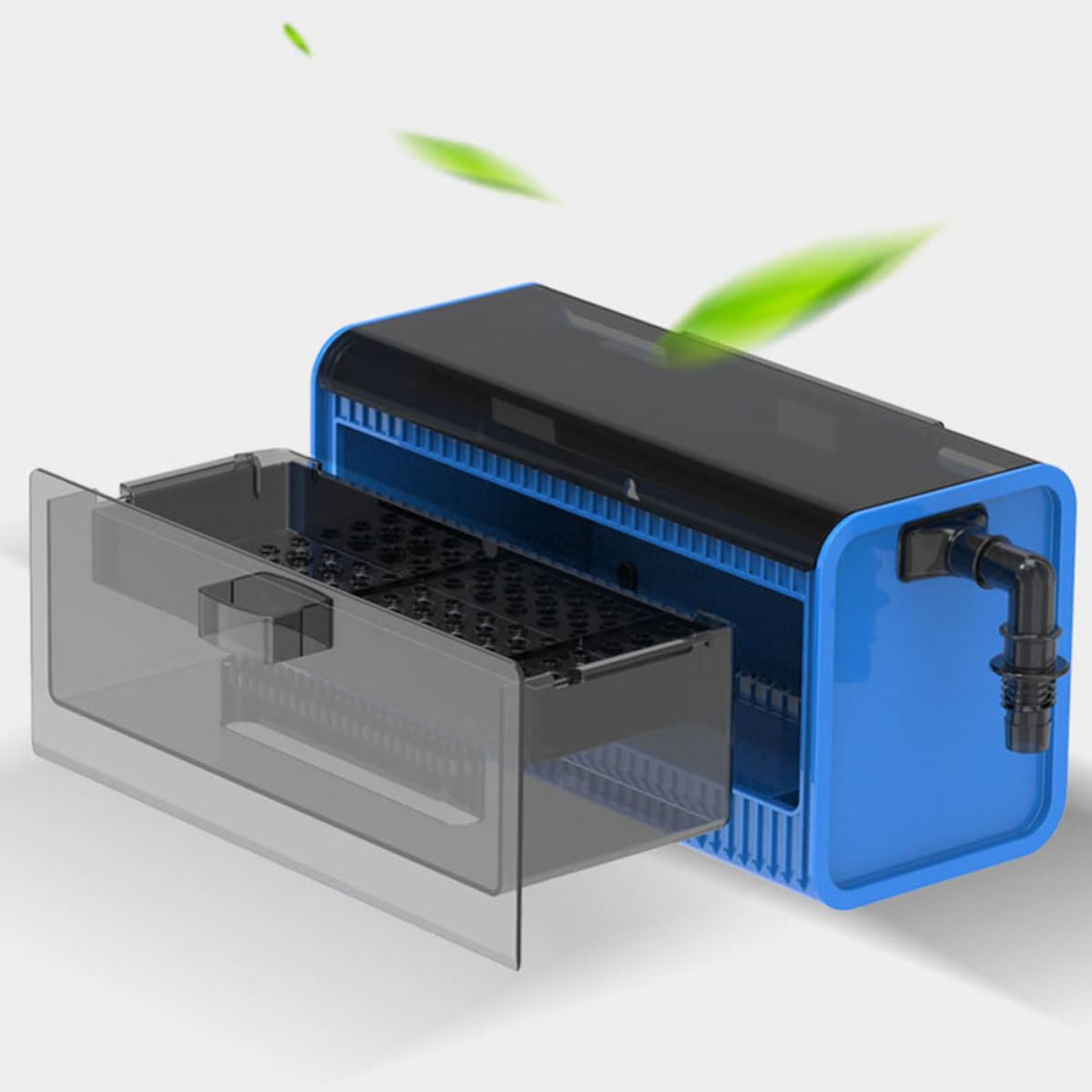 Caja de Filtro para Pecera de Pared Limpieza por Goteo