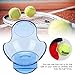 Tennis Ball Waist Clip Holder, Abs Tennis Ball Clip Training Equipment Sports Accessories (Blue)
