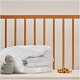 🌡️ Garnissage 400 GSM : Isolation thermique parfaite pour toutes les saisons. Convient aux couettes bébé et tailles standards comme 100x135 et 70x140.