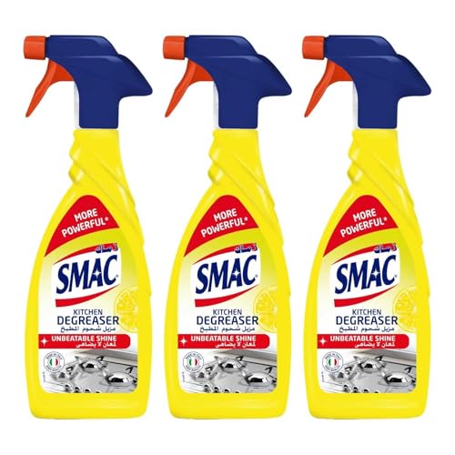 Smac Kitchen Degreaser Lemon Scent 650 ml Pack of 3