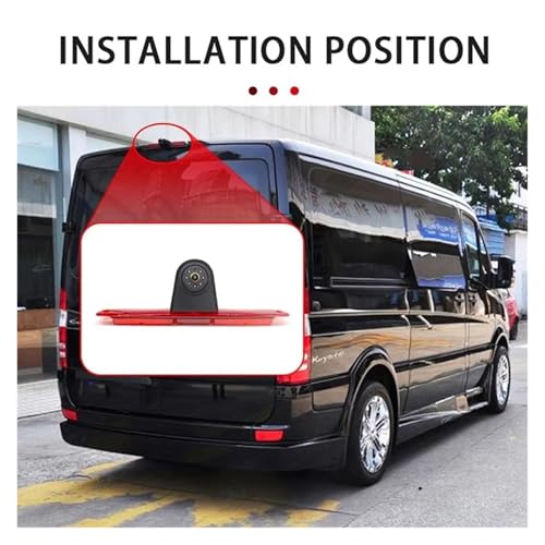 Caméra recul feu stop pour Benz Sprinter en résolution AHD 1080P robuste - 5