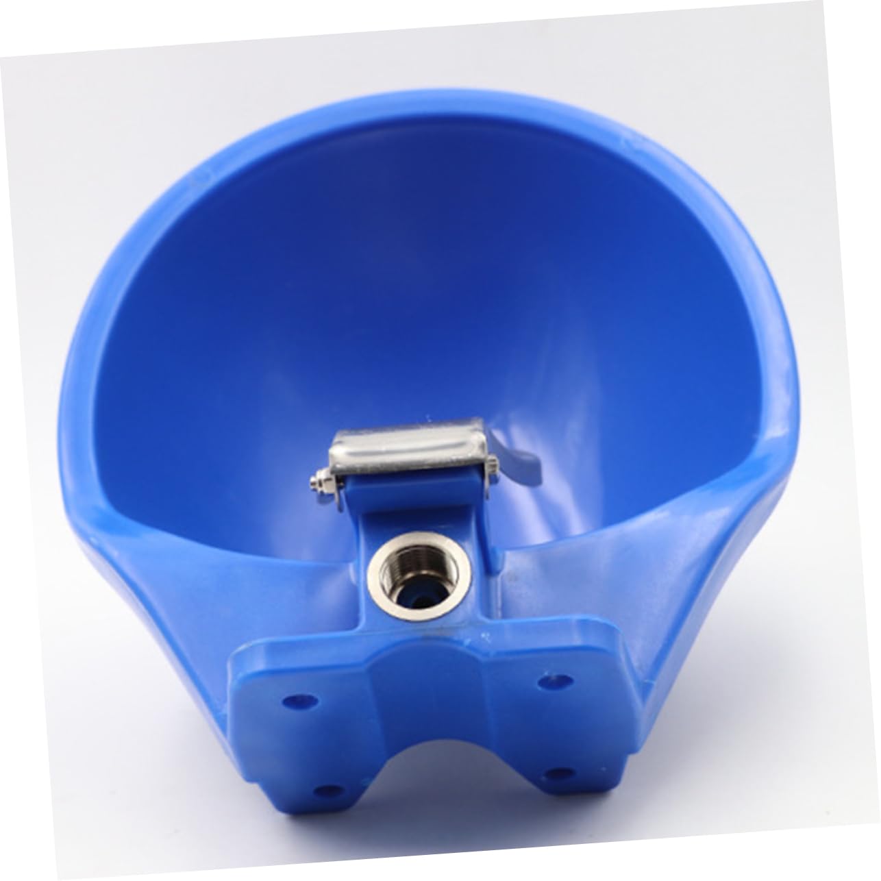 Abbeveratoio Automatico in Plastica Blu per Bovini, Facile da Usare | Grande Formato, Livello Dell’acqua Stabile, Lavabile, per Uso in Fattoria, Tipo Vasca