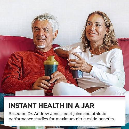 Image of PureClean Organic Beet Juice Powder - Nitric Oxide Supplement - 100% USA Grown Beets - Organic Beet Root Powder 30 Servings, 300g (2 Jars 60 Servings)