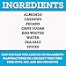 BobbySue's Nuts Original Style, All Natural, Healthy Snack, Gluten Free, Low Sugar, and High Protein Nuts Mix of Almonds, Cashews, Pecans, 8 Oz, 1 Jar