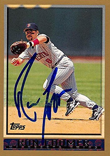 Sports Memorabilia Autograph Warehouse 245051 Ron Coomer Autographed Baseball Card - Minnesota Twins 1998 Topps - No. 173