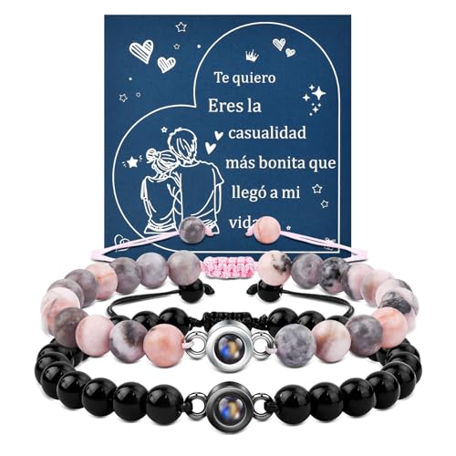 Imagen de YELUWA Pulsera Te Amo en 100 Lenguas