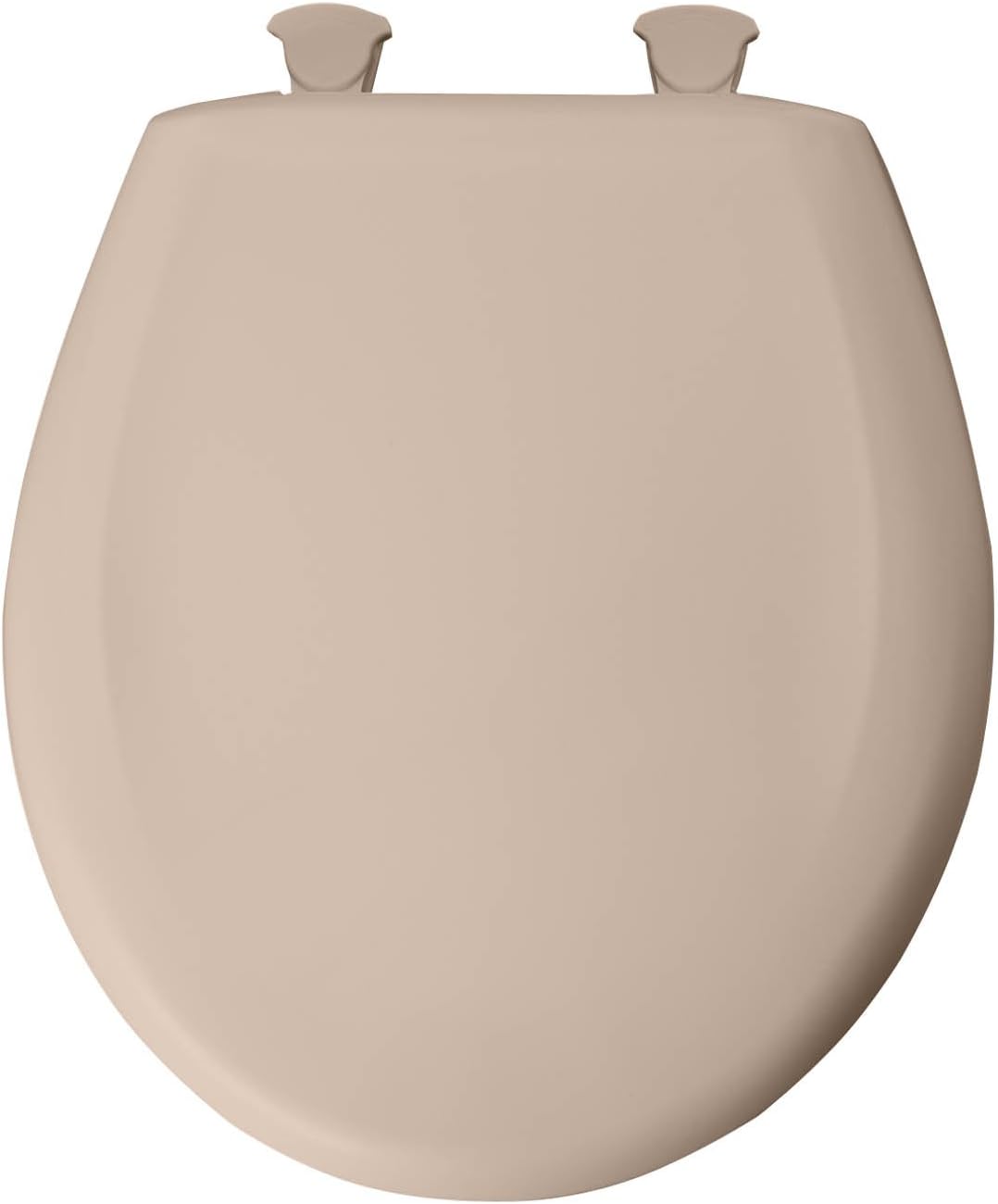 Round Solid Plastic Toilet Seat WhisperClose with Easy Clean and