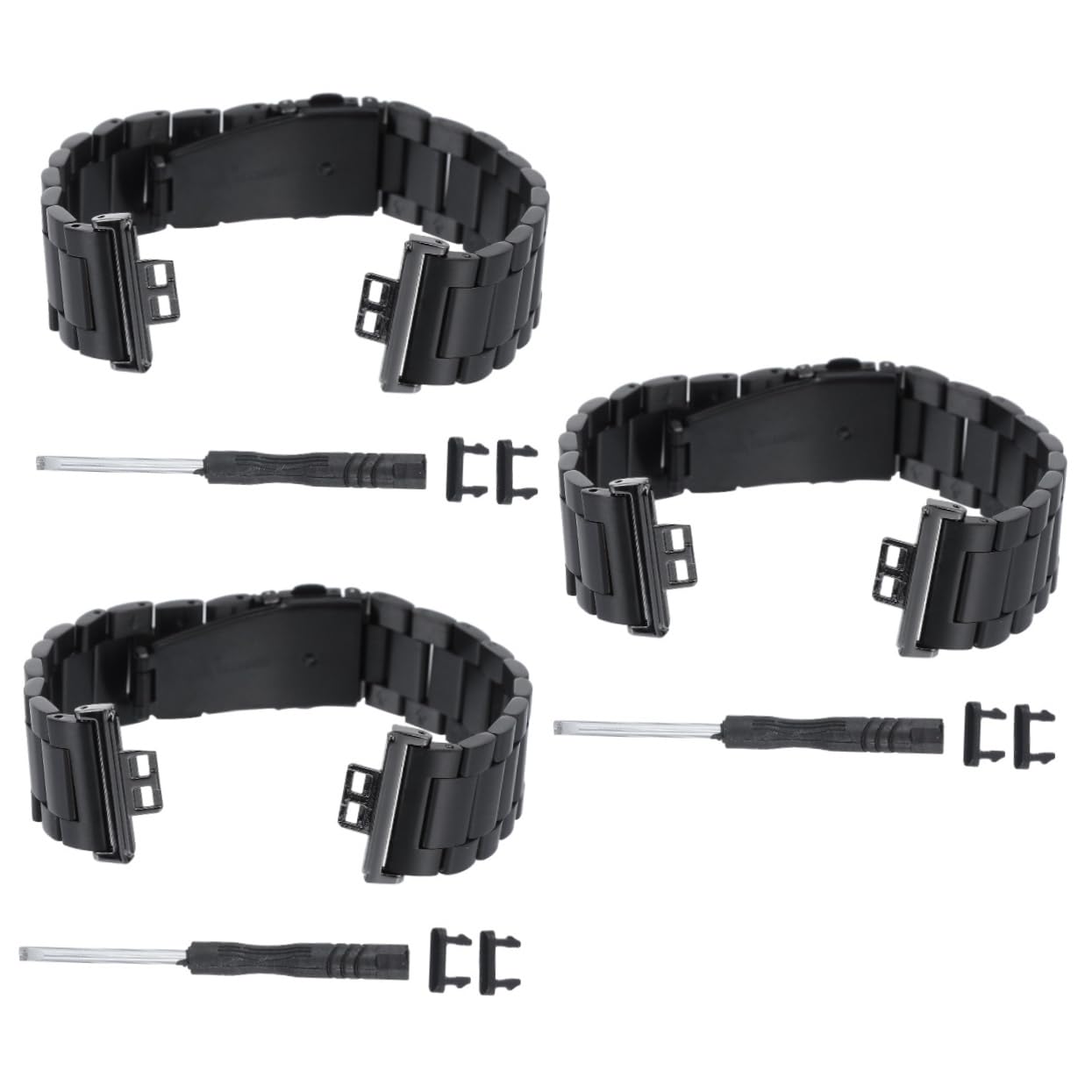 HOMSFOU 2St Gurt betrachten dekoratives Uhrenarmband correa para hombre Passband ansehen uhrenarmbänder Uhrengürtel Dekorband intelligent Zubehör dekorativer Gürtel Mann Rostfreier Stahl